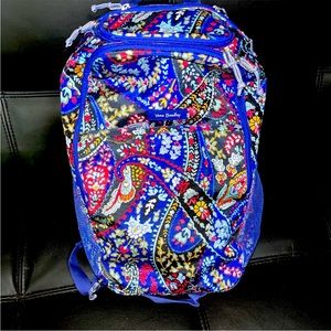 Vera Bradley Essential XL  Backpack Blue And Flowery Perfect For Band